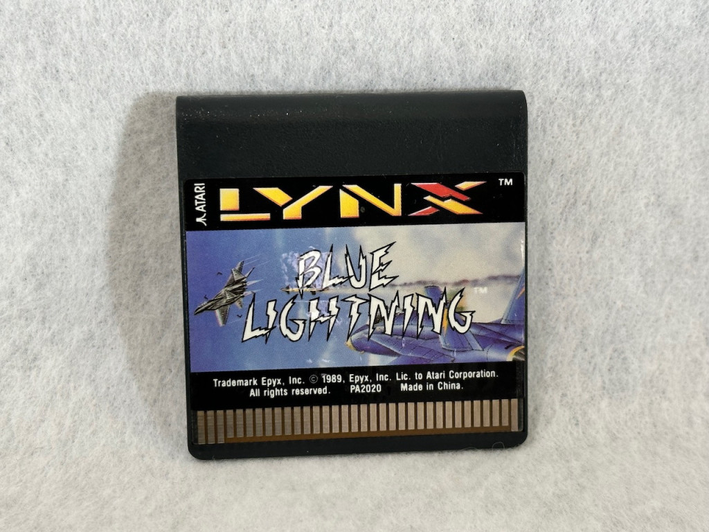 Blue Lightning - Cartridge only [Atari Lynx]