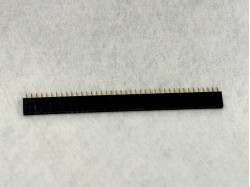 40 pin Single Row Straight PCB Header - Female