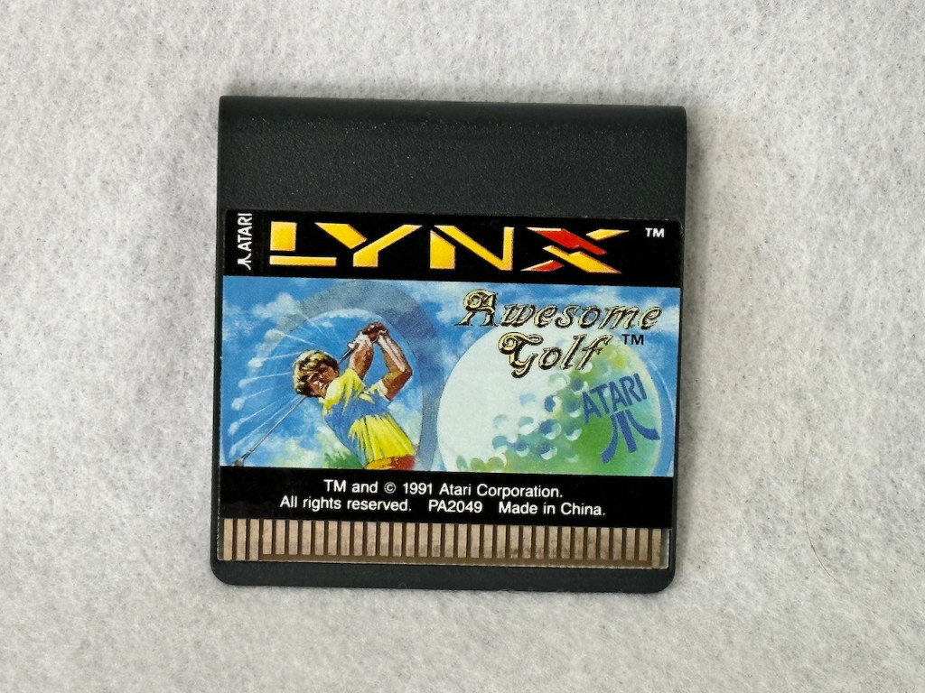 Awesome Golf - Cartridge only [Atari Lynx]