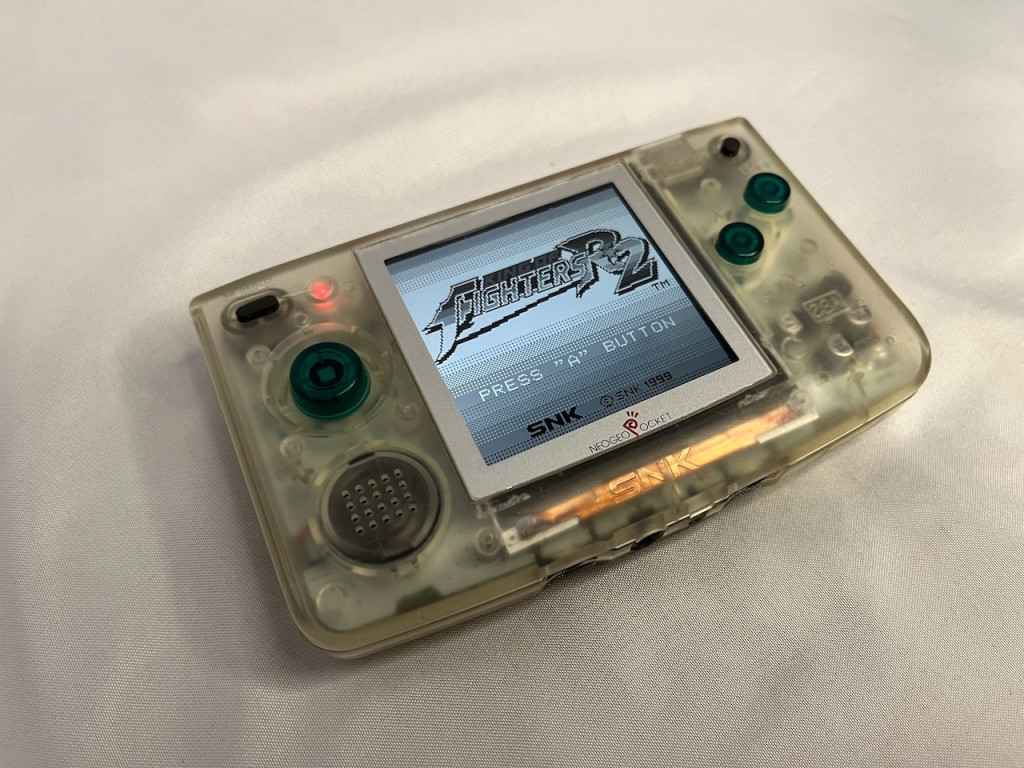 Neo Geo Pocket Console - Recapped and Modded with SuperOSD IPS Screen NGP