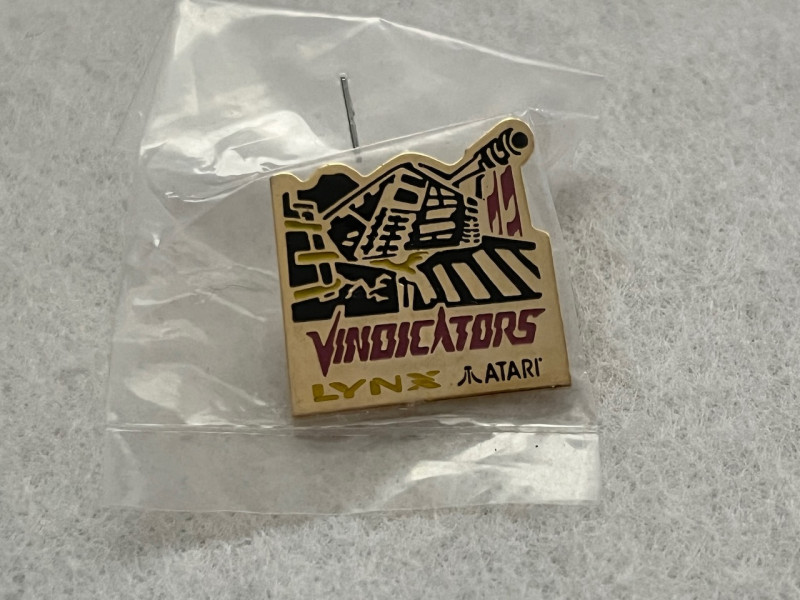 Atari Lynx Vindicators Pin
