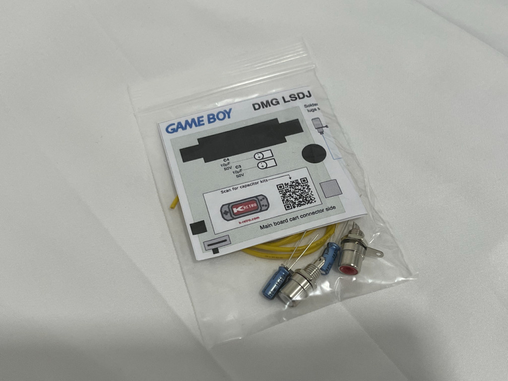 LSDJ Pro Audio and Bass Boost Kit for Game Boy DMG