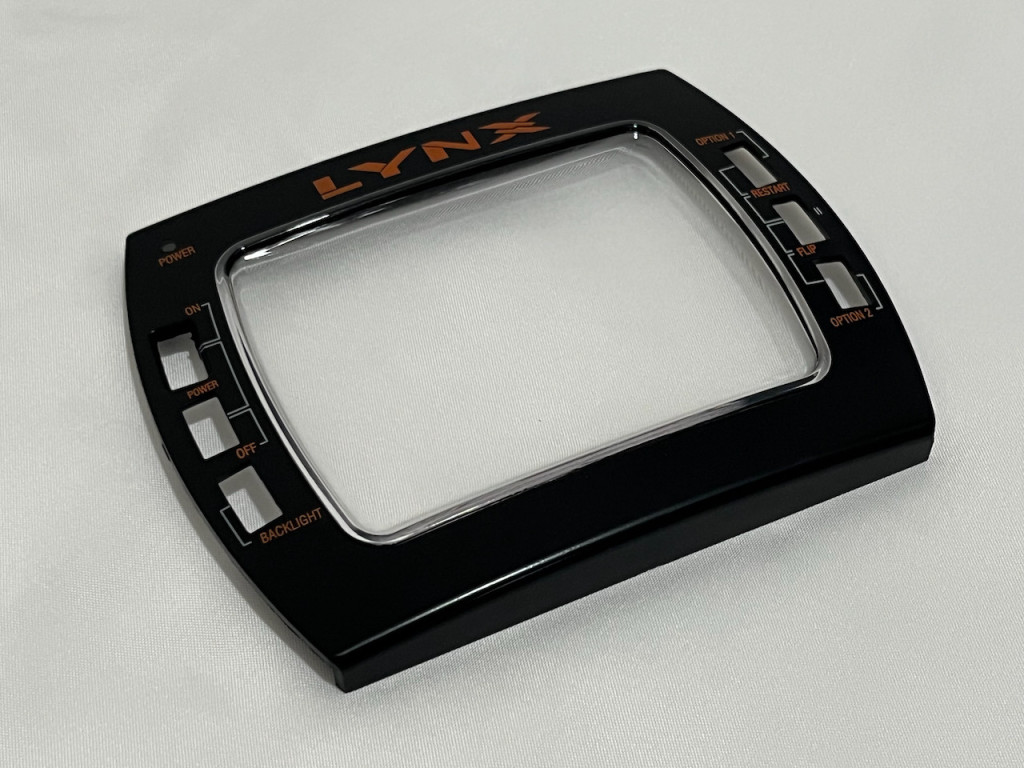 Replacement Screen Lens for Atari Lynx 2 - Injection Molded