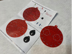 Flashing Christmas Bauble PCB Kit
