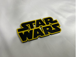 Star Wars Logo - 3D Printed
