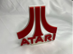 Atari Logo - 3D Printed