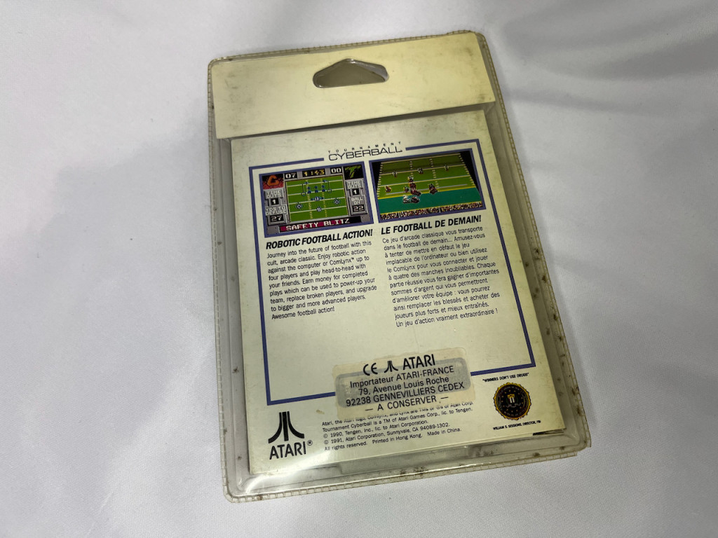 Tournament Cyberball - Blister Pack [Atari Lynx]