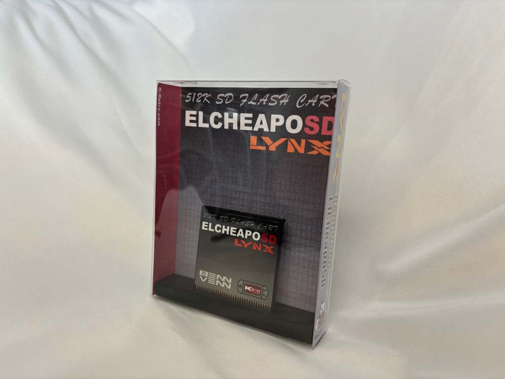 ElCheapoSD SD Flash Cartridge for Atari Lynx by BennVenn - Black