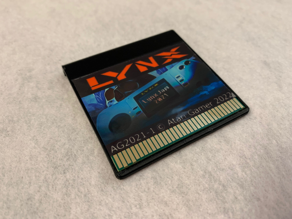 LynxJam 2021 Let's Make Something Scary Game Release Boxed with Cartridge