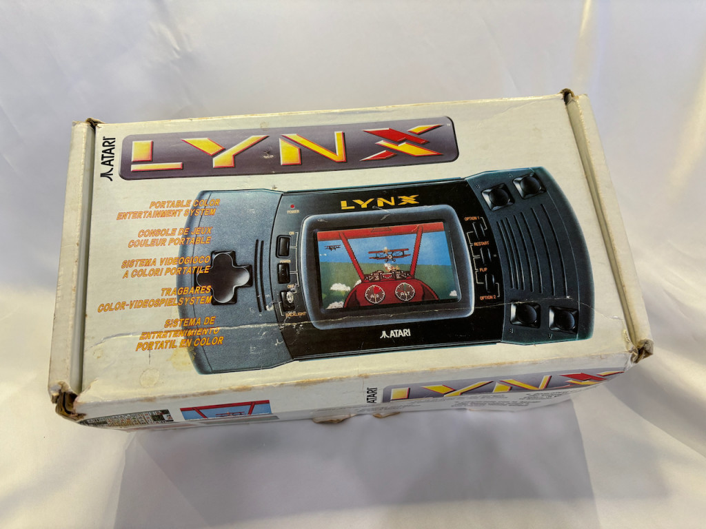 Atari Lynx 2 - Boxed Console - Recapped and Modded with BennVenn TFT Screen and New Speaker