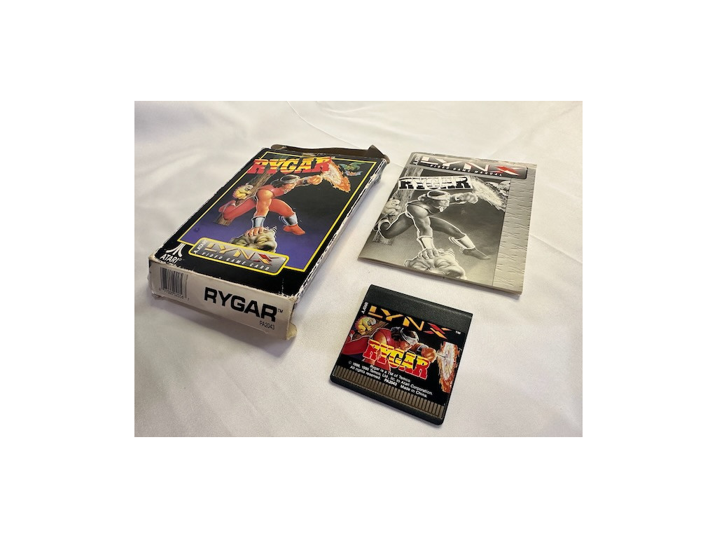 Rygar - Cartridge, Manual + Used Box [Atari Lynx]