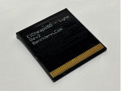 ElCheapoSD SD Flash Cartridge for Atari Lynx by BennVenn - 2025 Black 3D Printed Shell Version