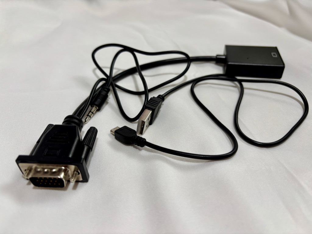 VGA to HDMI Converter Adapter 1080P with Audio