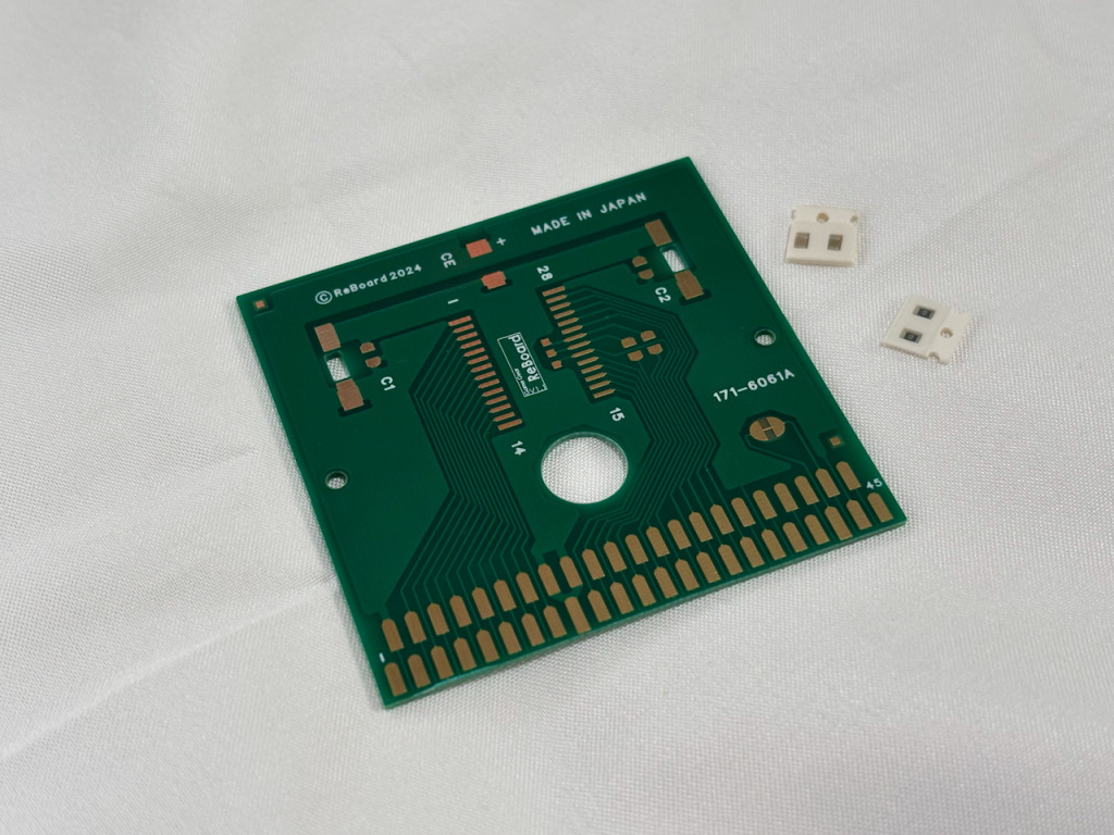 ReBoard GG - 2-in-1 Replacement Cartridge PCB For Sega Game Gear - 32 / 28 Pin