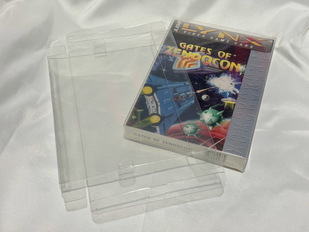 Game Box Protector PET Sleeve for "Big Box" Atari Lynx and Atari 2600 Games