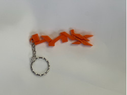 Lynx Keyring