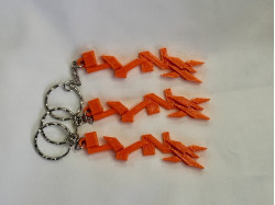 Lynx Keyring