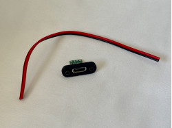 USB-C 5V Power Bypass Mod Kit for Atari Lynx 2