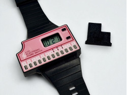 Replacement Battery Door for LCD Piano Watch - 3D Printed (Pair)
