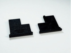 Replacement Battery Door for LCD Piano Watch - 3D Printed (Pair)