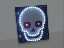 Halloween Skull PCB Kit