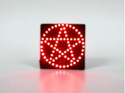 Halloween Pentagram Star PCB Kit