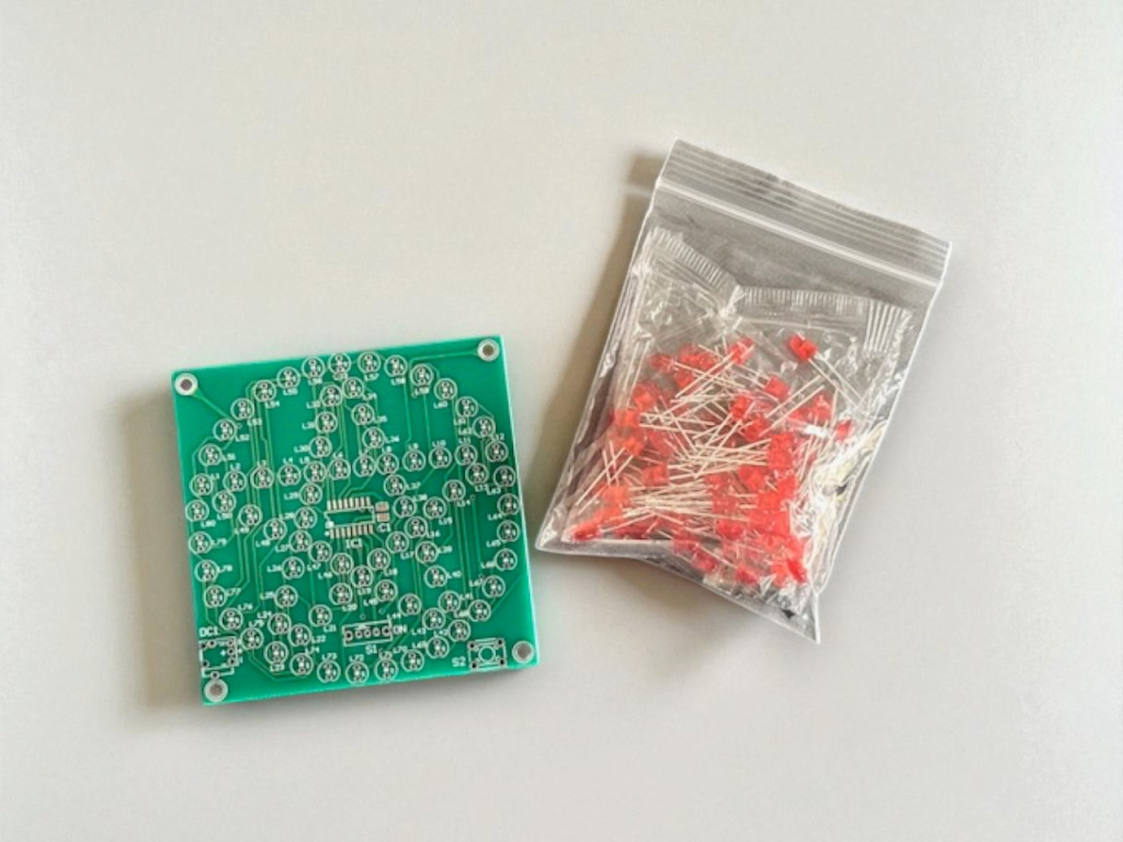 Halloween Pentagram Star PCB Kit
