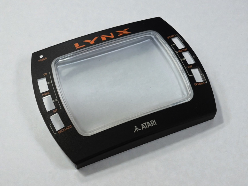 Reproduction Replacement Screen Lens for Atari Lynx 2 - Injection Molded