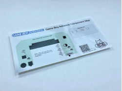 Component Map for Nintendo Game Boy Advance