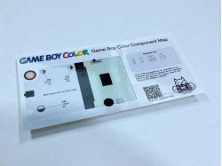 Component Map for Nintendo Game Boy Color