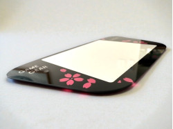 Screen Lens for Sega Game Gear - Pink Floral Edition