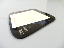Screen Lens for Sega Game Gear - Blue Floral Edition