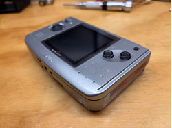 Neo Geo Pocket Color Console - Recapped and Modded with SuperOSD IPS Screen NGPC