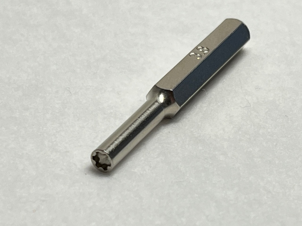 Security Screwdriver Bit for Nintendo and Sega Cartridges 3.8mm