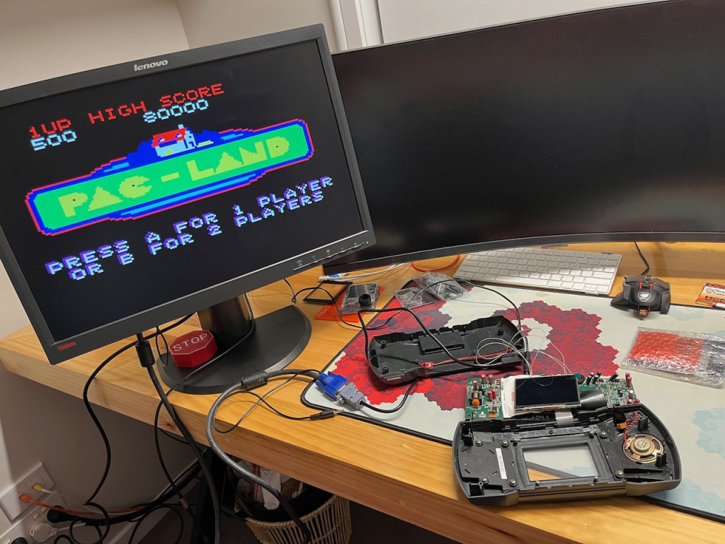 VGA Output Kit for Atari Lynx