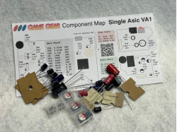 Capacitor Replacement Kit for Game Gear Single ASIC VA1
