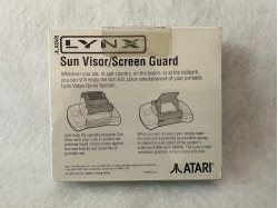 Sun Visor/Screen Guard for Atari Lynx 2