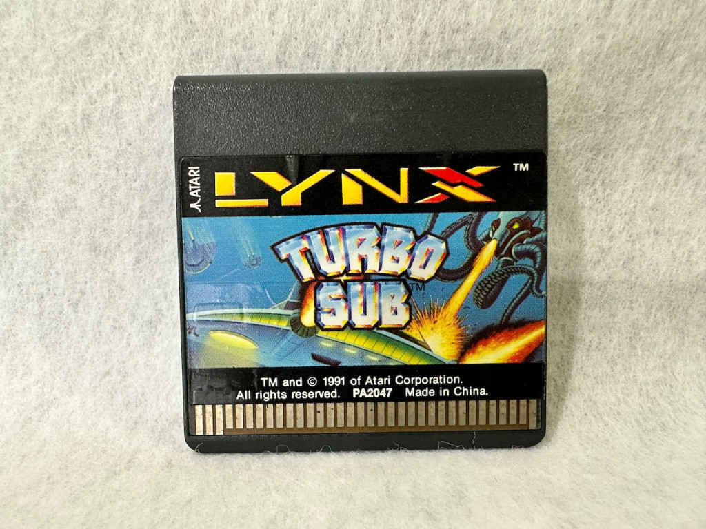 Turbo Sub - Cartridge only [Atari Lynx]