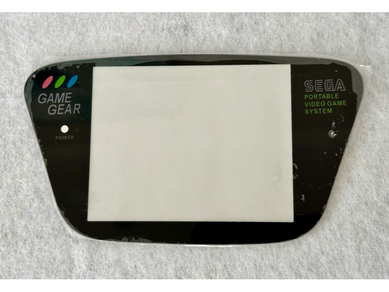 Screen Lens for Sega Game Gear - Glass Straight Edge