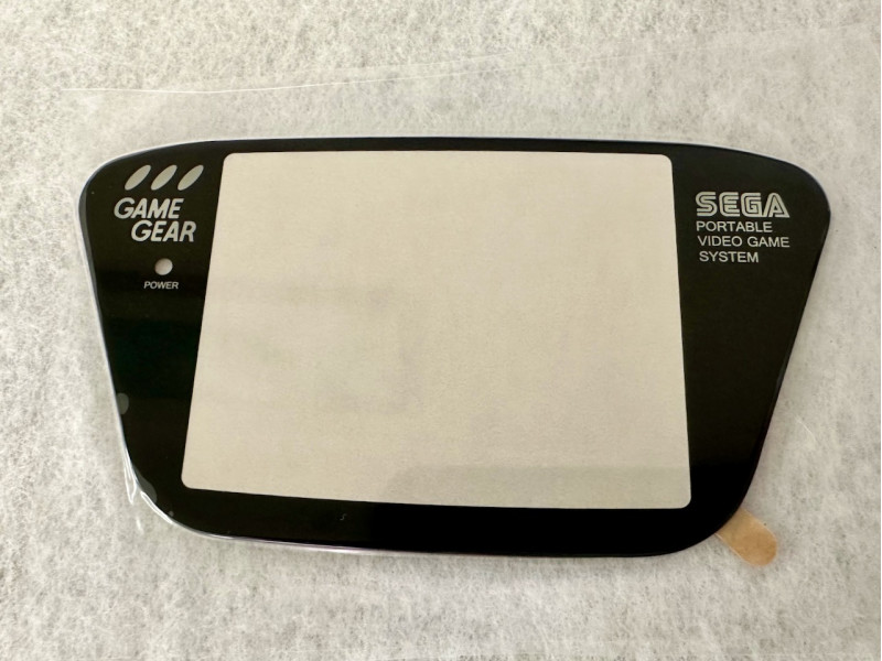 Screen Lens for Majesco Sega Game Gear - Glass Tapered Edge