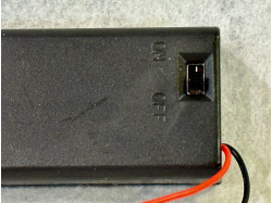 2 AA Battery Holder with On/Off Switch
