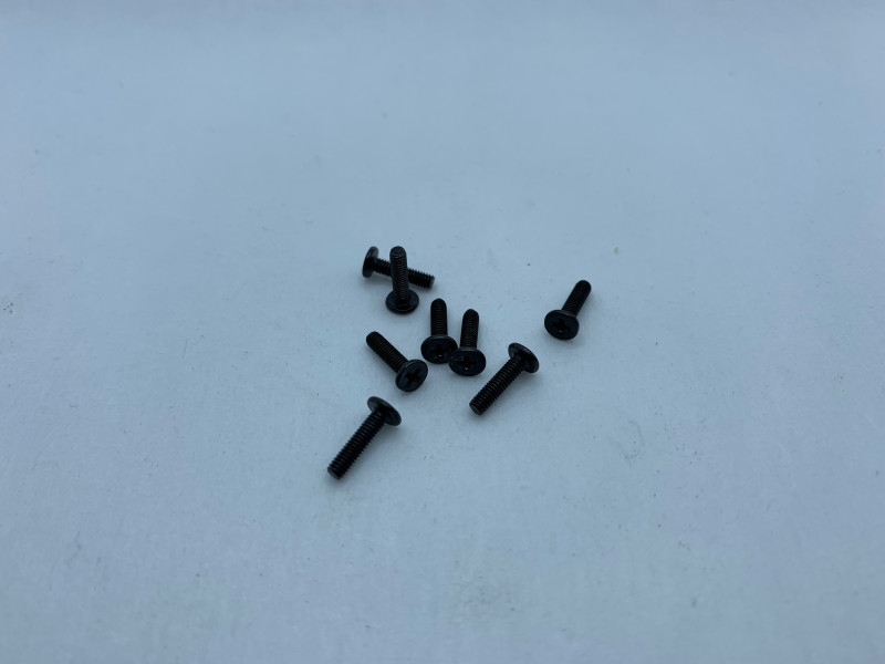 M2.5 8mm Bolts (pack of 8)