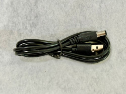 USB to 5V DC 5.5mm Cable